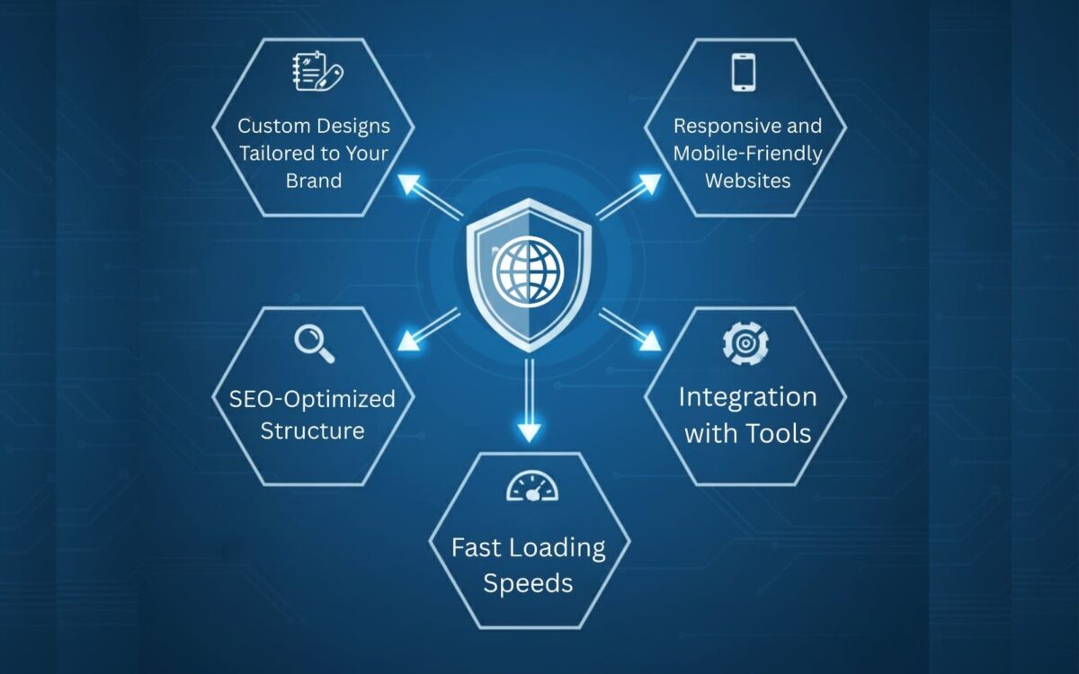 Professional web design team creating website mockups in Bahadurgarh