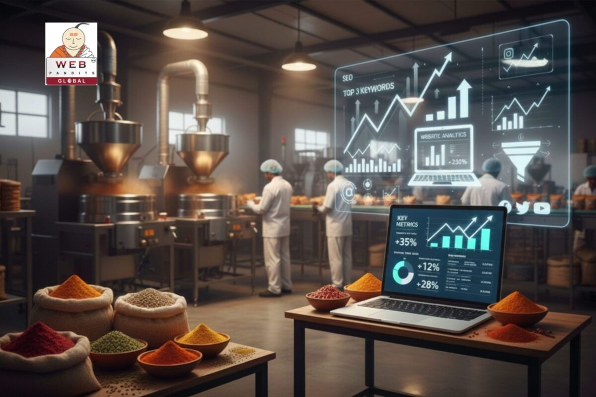 Prakash Masala Co. Pvt. Ltd. Prakash Masala Co. Pvt. Ltd. case study by Webpandit showcasing brand growth and digital transformation